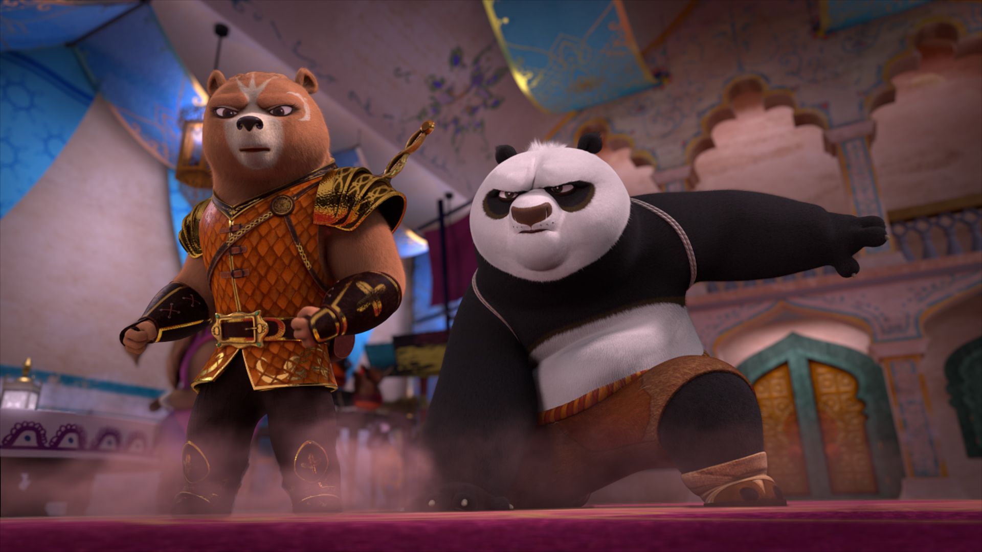 Kung Fu Panda: The Dragon Knight S02E01: een panda in India - VARAgids -  BNNVARA