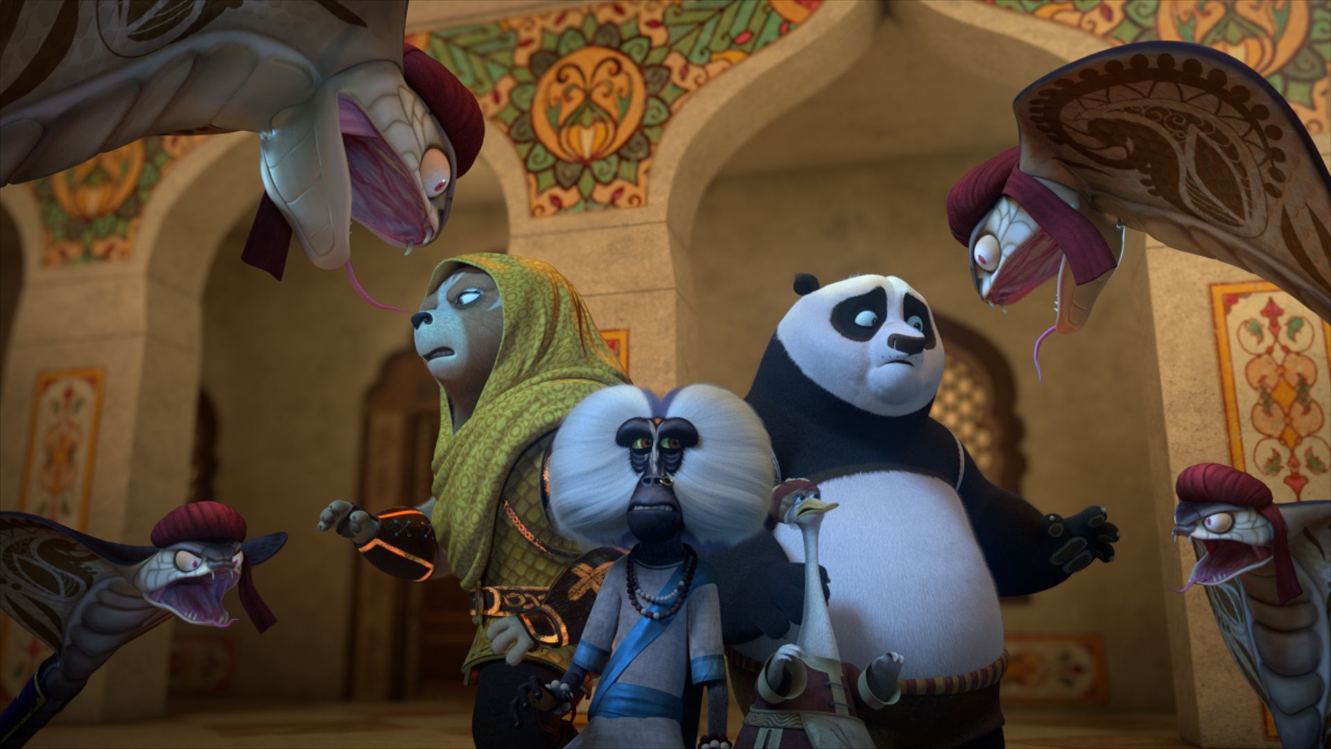 Kung Fu Panda: The Dragon Knight S02E01: een panda in India - VARAgids -  BNNVARA