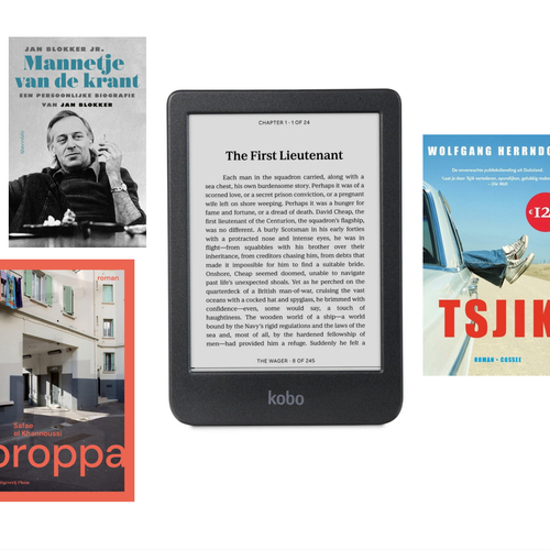 Maak kans op het favoriete boek van onze columnisten of op één van de drie Kobo Clara BW e-readers