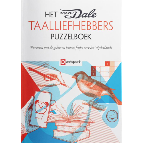 Maak kans op Het Van Dale taalliefhebbers puzzelboek