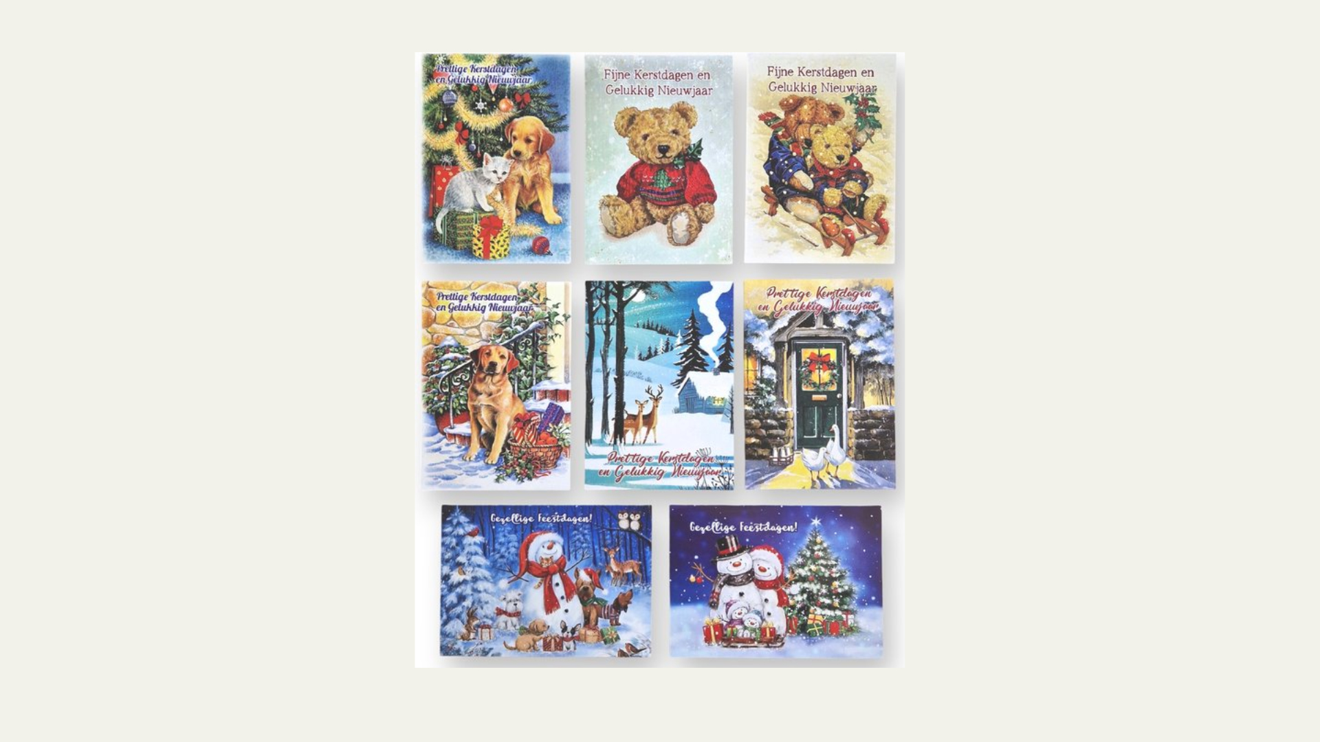 Kerstkaartenset