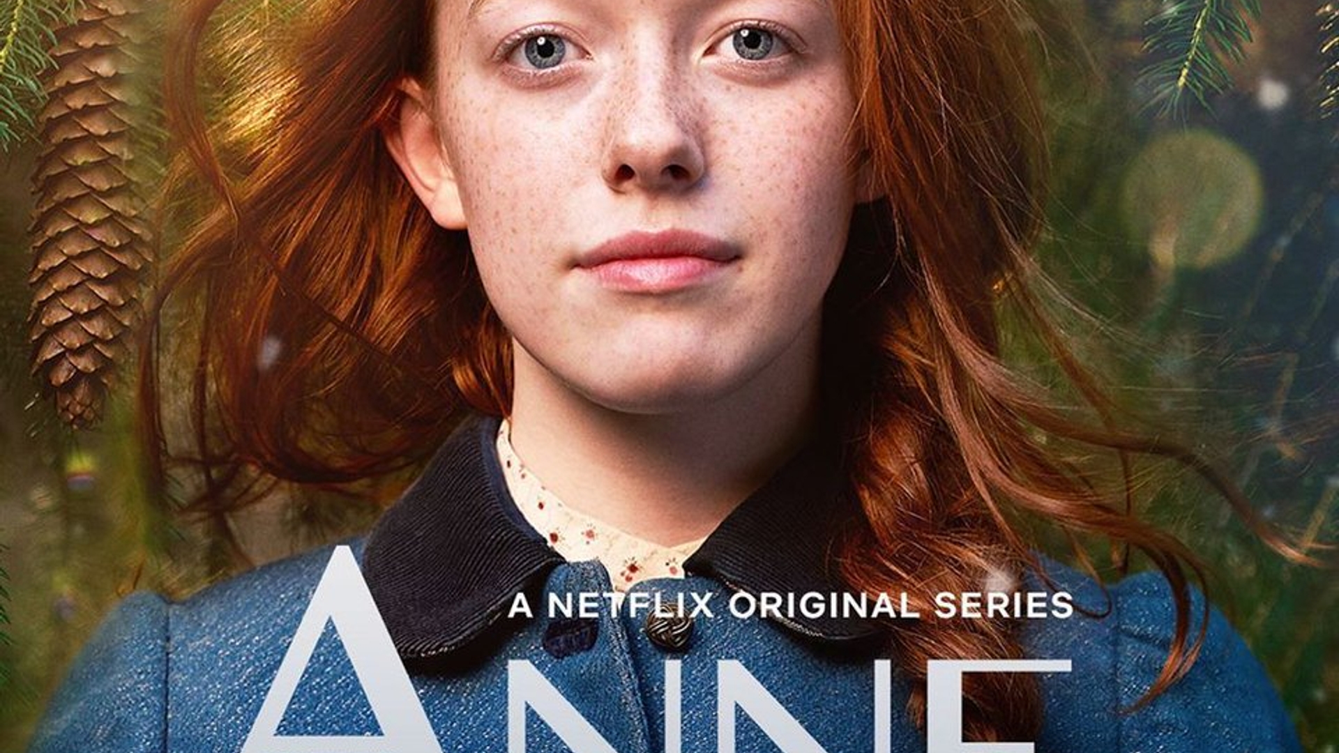 Anne met een E poster