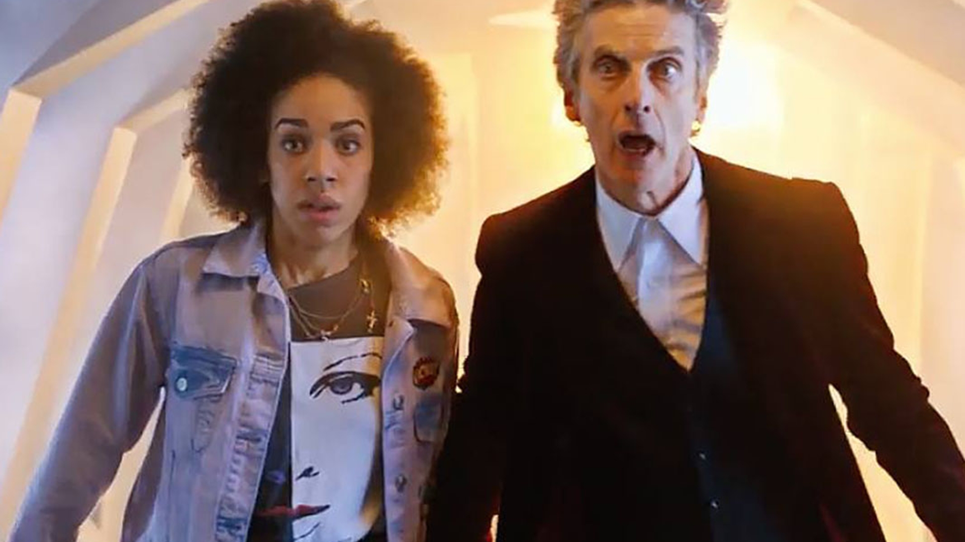 Doctor-Who-played-by-Peter-Capaldi-and-Bill-his-companion-played-by-Pearl-Mackie-BBC-America